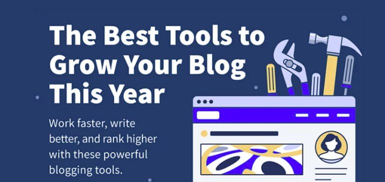 27 Time-Saving Blogging Tools for a Supreme Content Marketing Strategy in 2022 [Infographic]